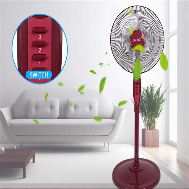 Dongguan Factory 16 tommer Cooper Motor Air Cooler Fan 2 timers timer Standing Fan med bedste pris